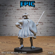 Conquest Leader - Epic Miniatures | New World Conquest | 28mm | 32mm | Armadillo Folk | Spanish | Captain | Commander