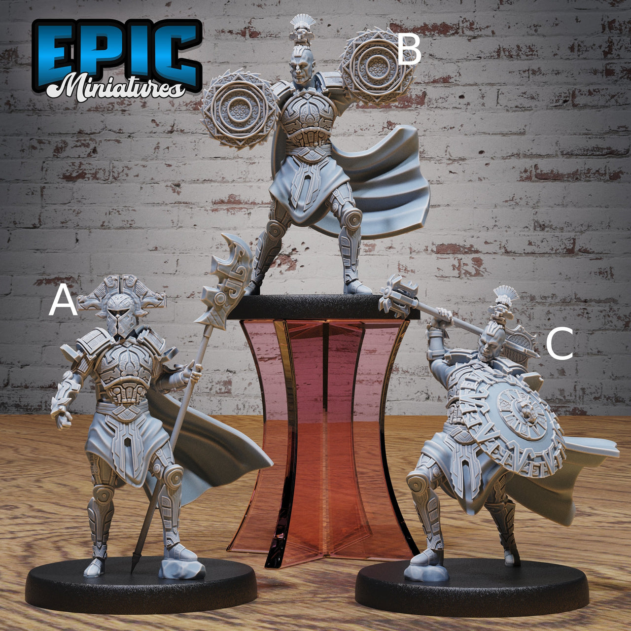 Native Jungle Champion - Epic Miniatures | New World Conquest | 28mm | 32mm | Fighter | Aztec | Knight