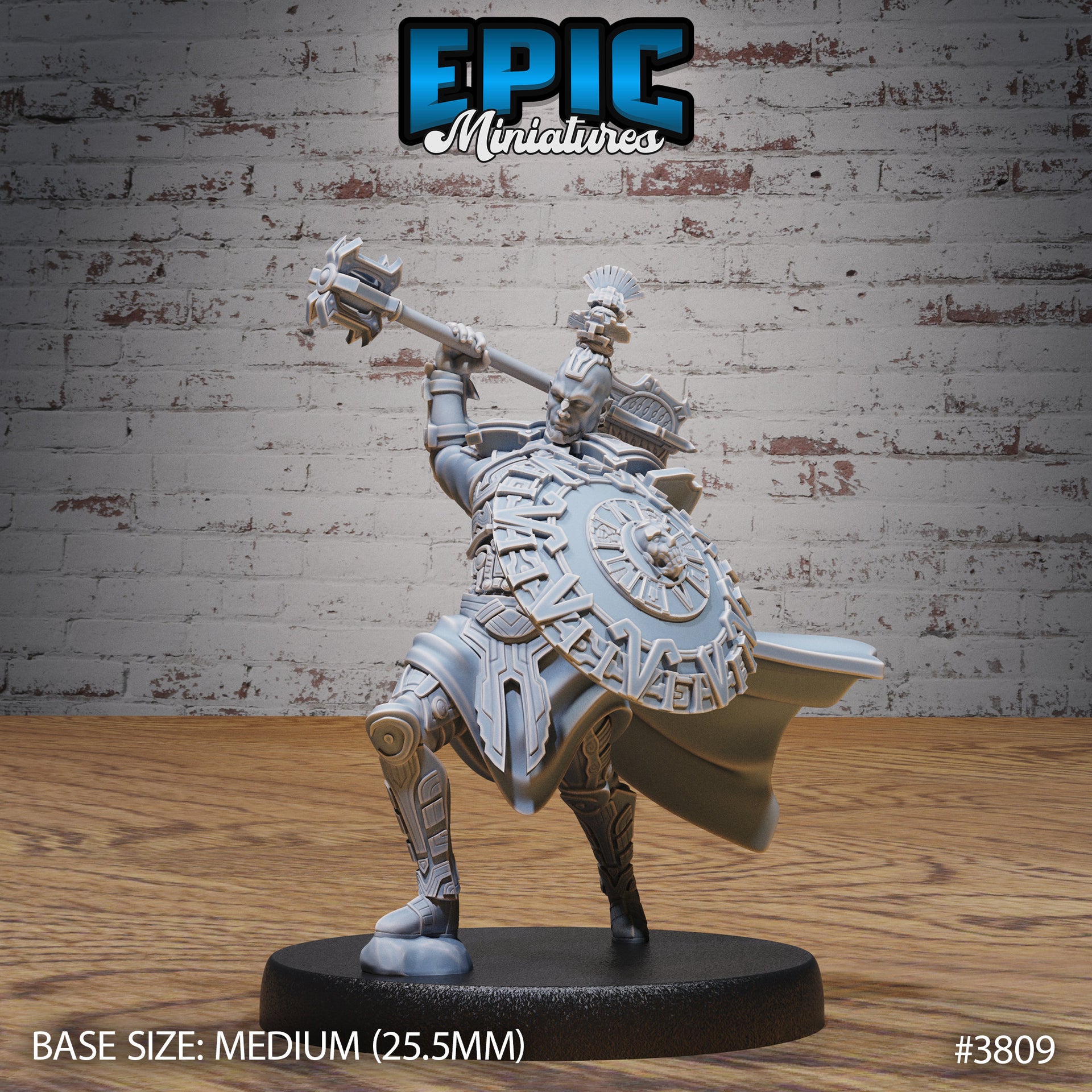 Native Jungle Champion - Epic Miniatures | New World Conquest | 28mm | 32mm | Fighter | Aztec | Knight