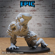 Big Flesh Ghoul - Epic Miniatures | Gruesome Graveyard | 28mm | 32mm | Zombie | Undead | Demon