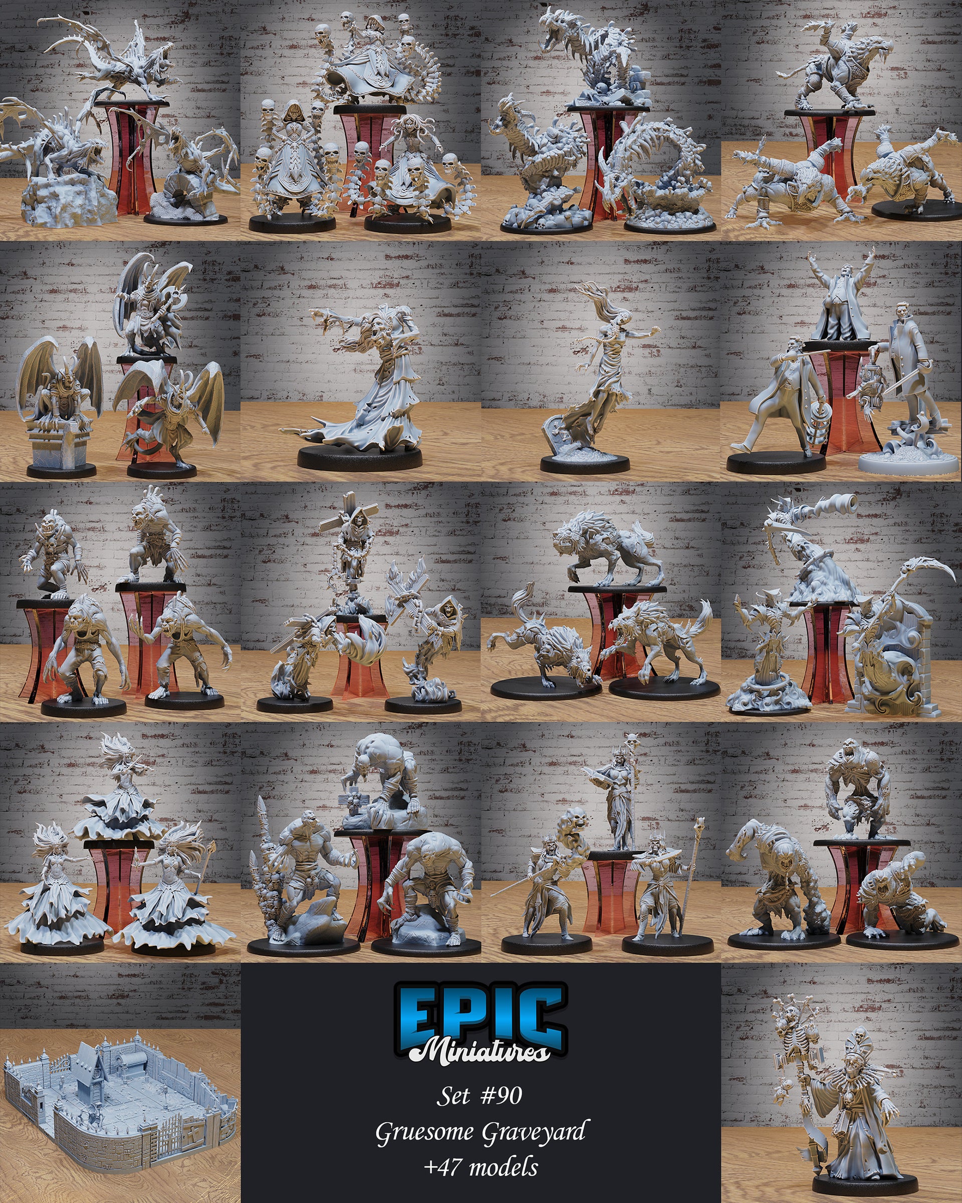 Claw Ghoul - Epic Miniatures | Gruesome Graveyard | 28mm | 32mm | Zombie | Undead | Demon | Brute