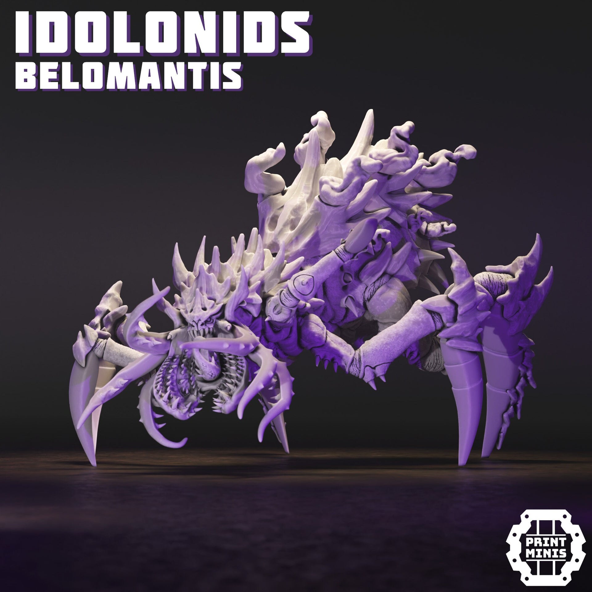 Belomantis - Print Minis | Sci Fi | 28mm Heroic | Demon | Alien | Space Bug