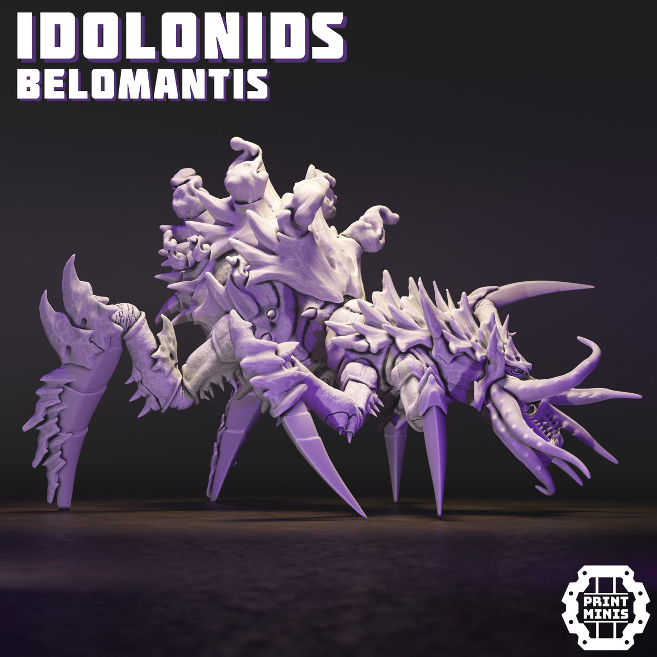 Belomantis - Print Minis | Sci Fi | 28mm Heroic | Demon | Alien | Space Bug