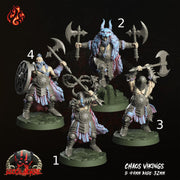 Chaos Viking - Crippled God Foundry | 32mm | Blood Horde | Barbarian | Berserker | Raider | Mercenary