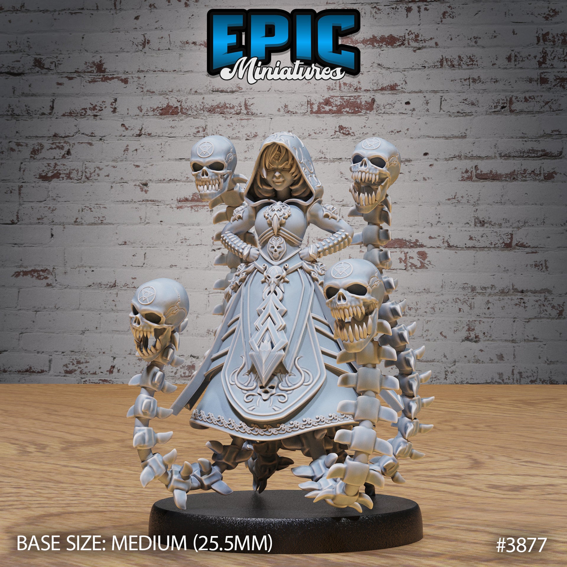 Gnome Lich Queen - Epic Miniatures | Gruesome Graveyard | 28mm | 32mm | Necromancer | Skeleton