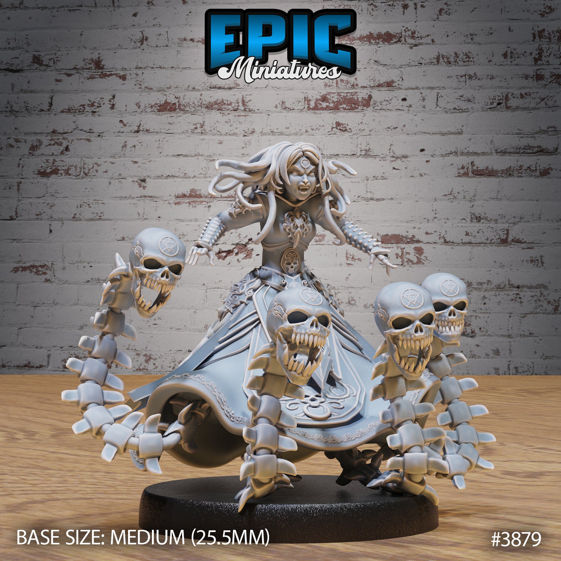 Gnome Lich Queen - Epic Miniatures | Gruesome Graveyard | 28mm | 32mm | Necromancer | Skeleton