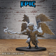 Demon Lord Pazuzu - Epic Miniatures | 28mm | 32mm | Demonic Guild | Eagle | Bird folk