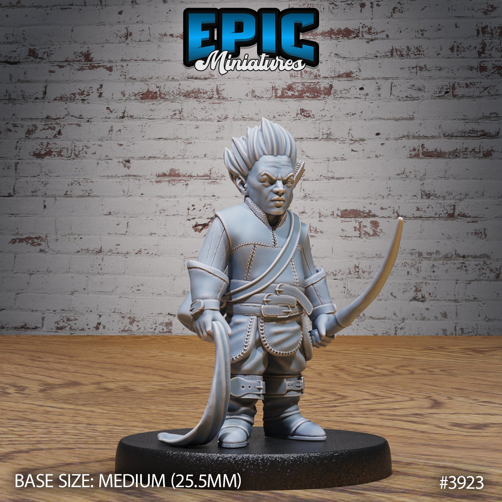 Halfling Rogue - Epic Miniatures | 28mm | 32mm | Demonic Guild | Assassin | Bandit | Thief