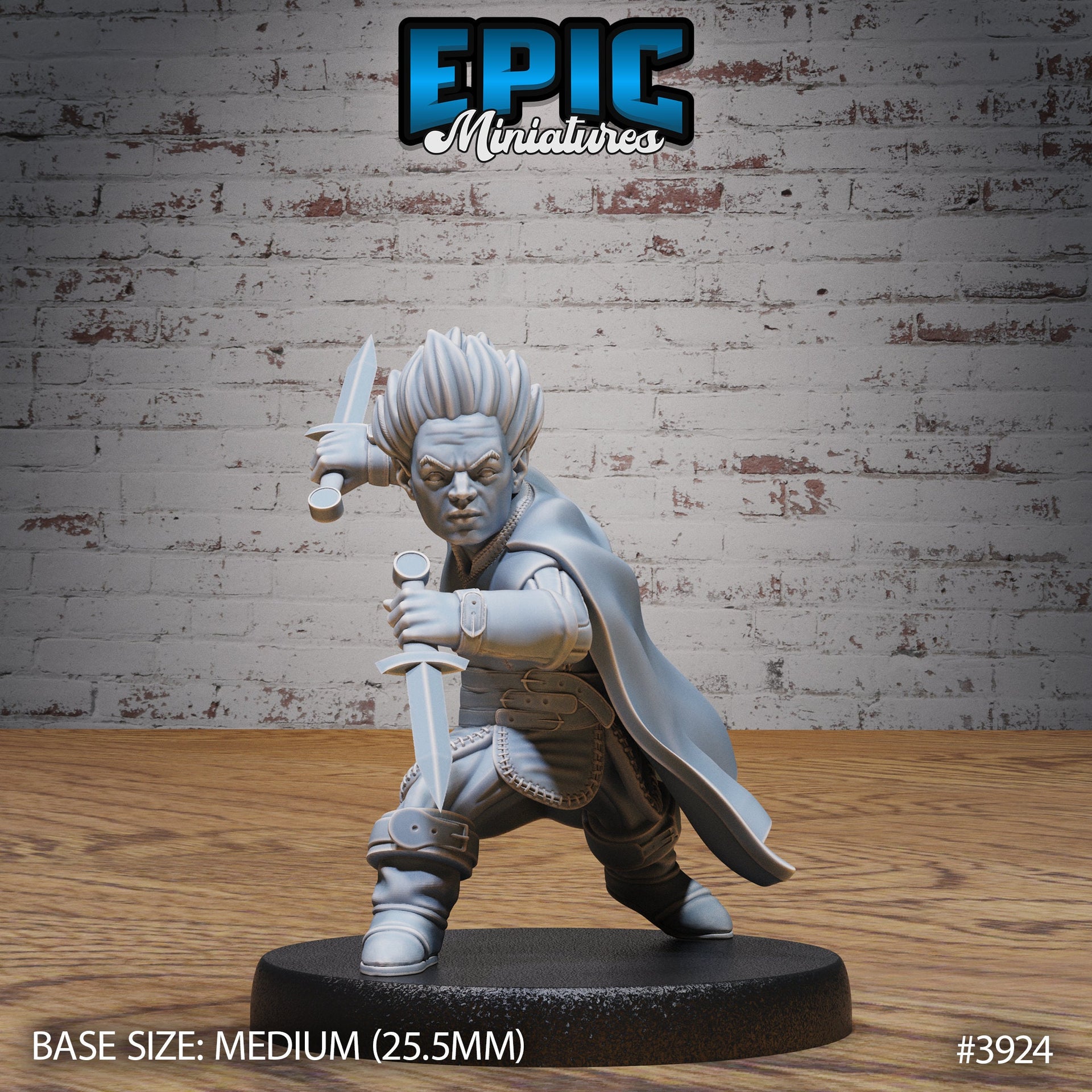 Halfling Rogue - Epic Miniatures | 28mm | 32mm | Demonic Guild | Assassin | Bandit | Thief