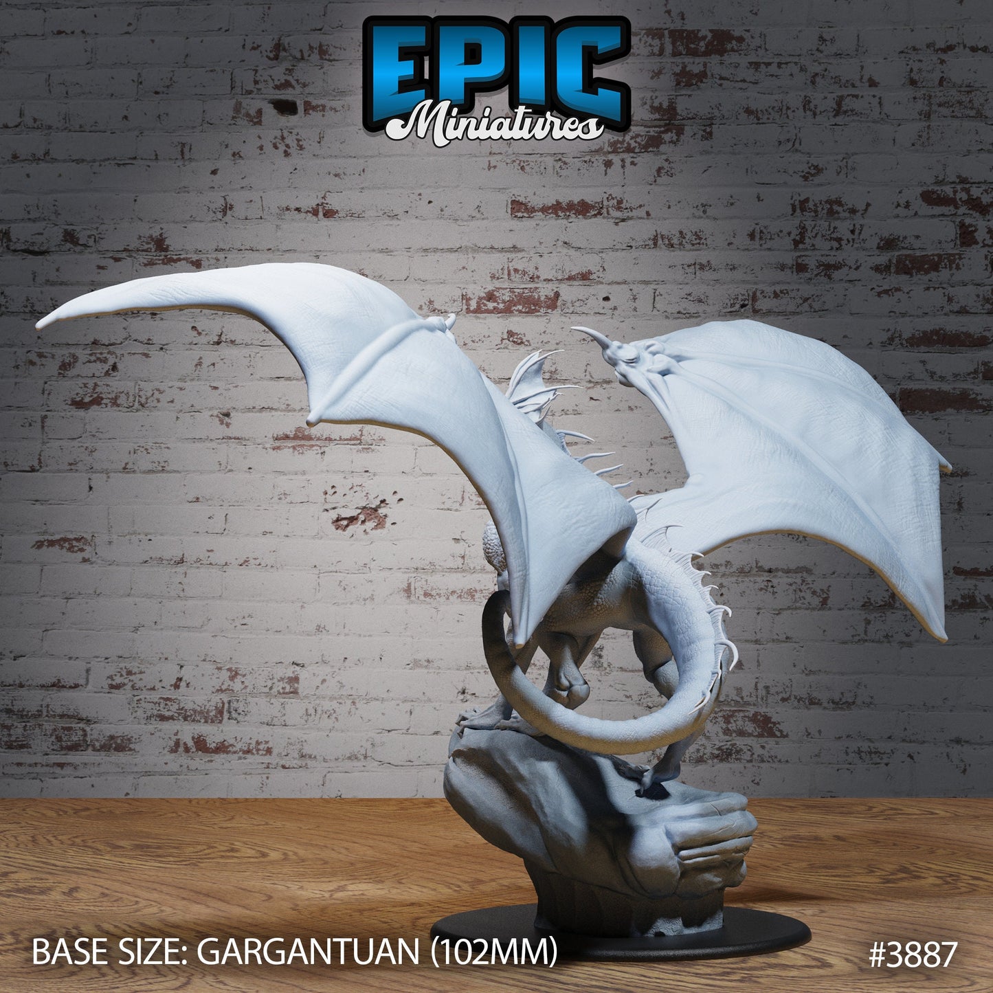 Red Dragon Guild Leader - Epic Miniatures | 28mm | 32mm | Demonic Guild | Sorcerer | Lord