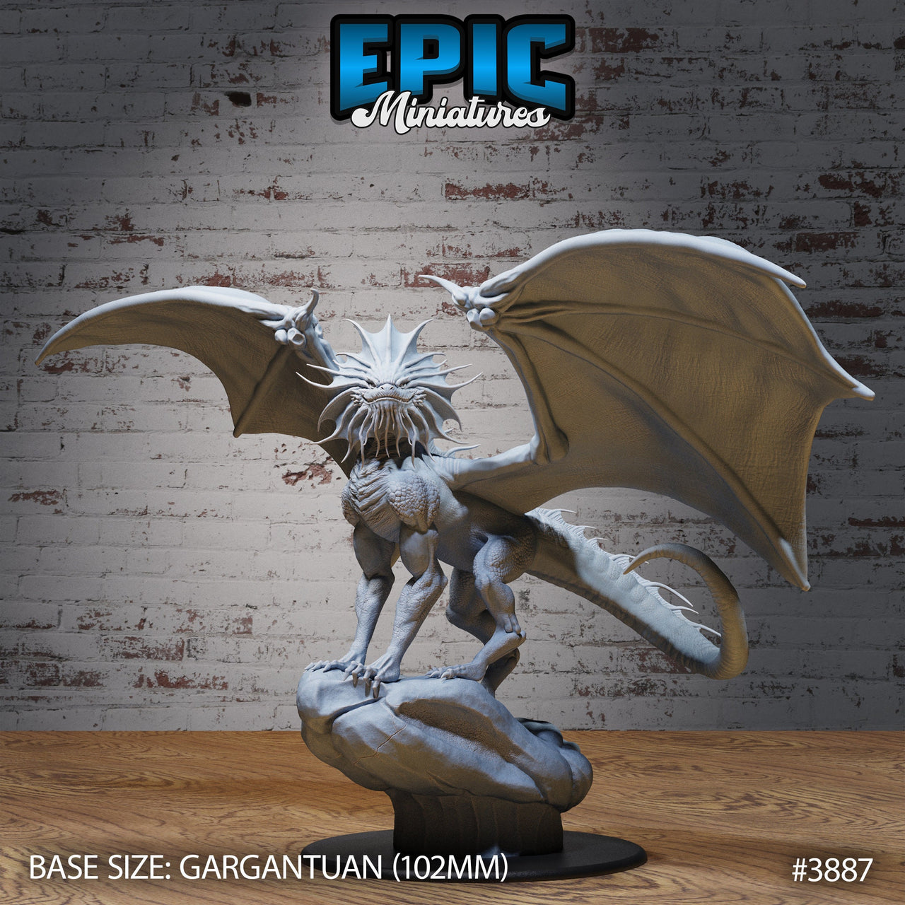 Red Dragon Guild Leader - Epic Miniatures | 28mm | 32mm | Demonic Guild | Sorcerer | Lord