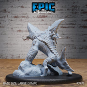 Shark Dog - Epic Miniatures | 32mm | Sinister Harbor | Sea Monster | Land Shark