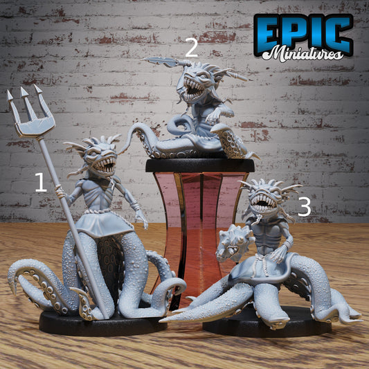 Octogoblin - Epic Miniatures | 32mm | Sinister Harbor | Fish Folk | Octopus Folk