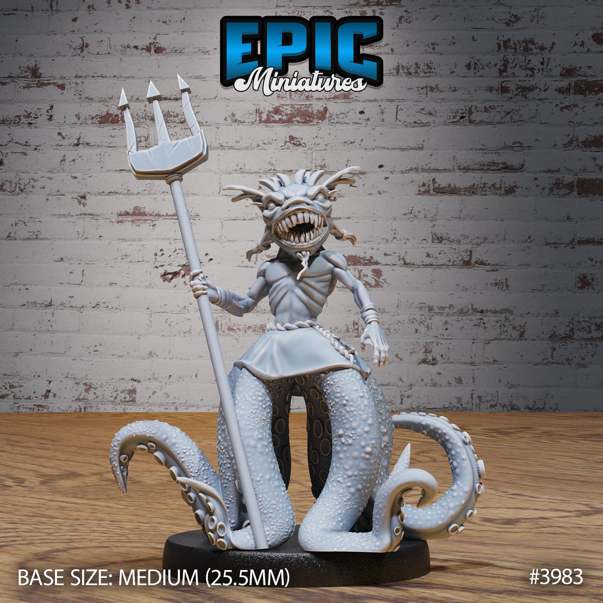 Octogoblin - Epic Miniatures | 32mm | Sinister Harbor | Fish Folk | Octopus Folk