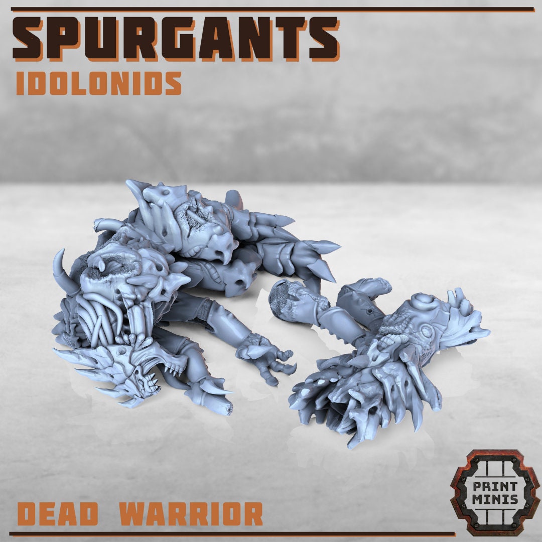 Spurgants, Idolonids - Print Minis | Sci Fi | 28mm Heroic | Demon | Alien | Space Bug