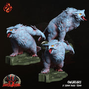 Owlbears - Crippled God Foundry | 32mm | Blood Horde | Monster