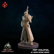 AMF Colonel - Crippled God Foundry - Hell or High Water | 32mm | Scifi | Modular | Marine | Power Armor | Airforce | General