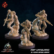 AMF Vanguard, Jetpack troopers- Crippled God Foundry - Hell or High Water | 32mm | Scifi | Marine | Airforce