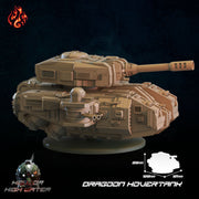 Dragoon Hover tank- Crippled God Foundry - Hell or High Water | 32mm | Scifi | Modular | Weapon Options