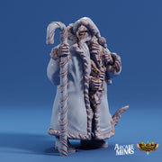 Drekon Santa Infiltrator- Arcane Minis | 32mm | 3 kobolds in a trenchcoat | Rogue | Assassin