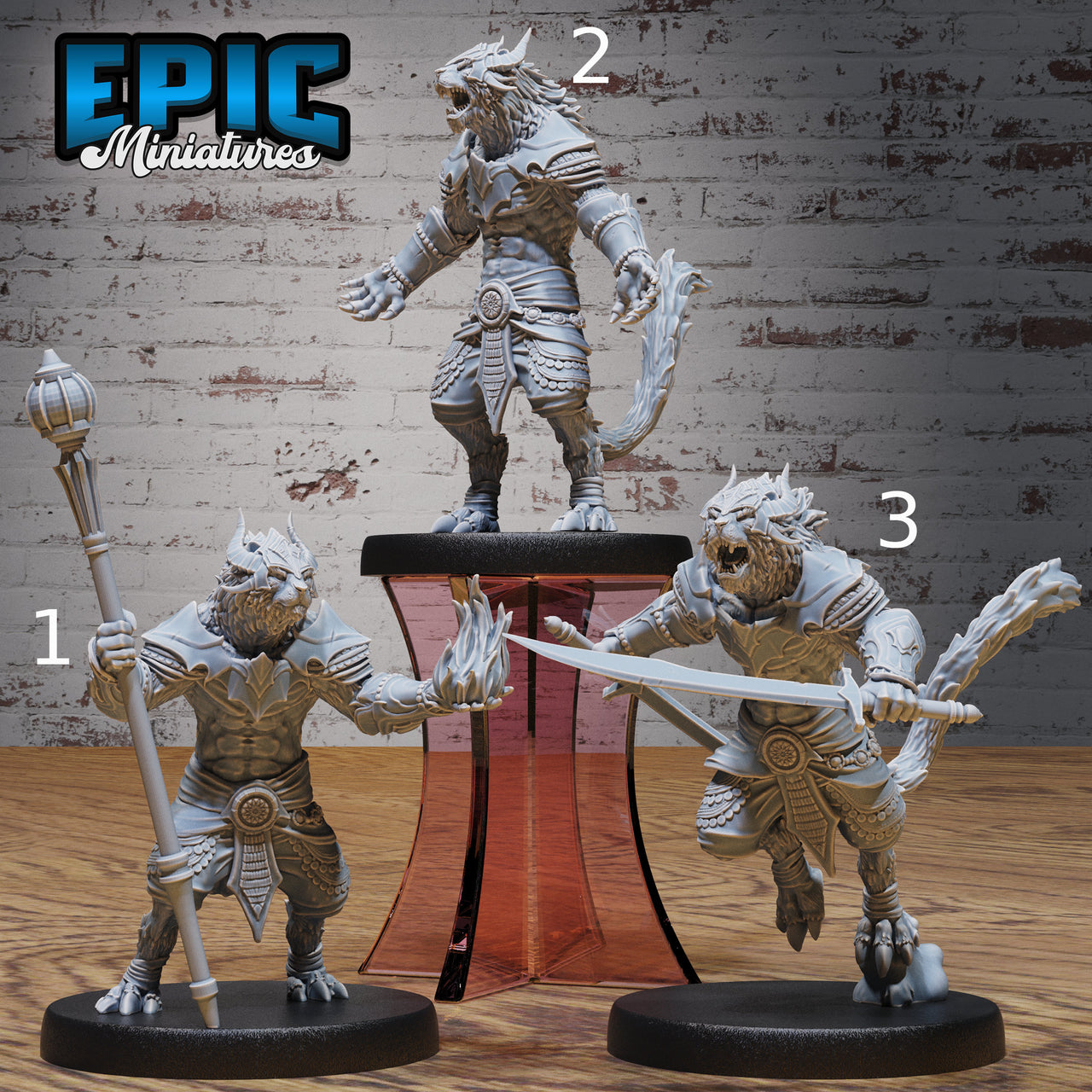 Rakshasa - Epic Miniatures | 28mm | 32mm | Demonic Guild | King | Fighter | Barbarian | Sorcerer