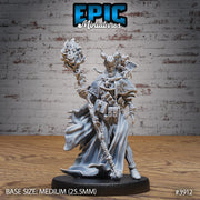 Tiefling Guild Summoner - Epic Miniatures | 28mm | 32mm | Demonic Guild | Sorcerer | Warlock