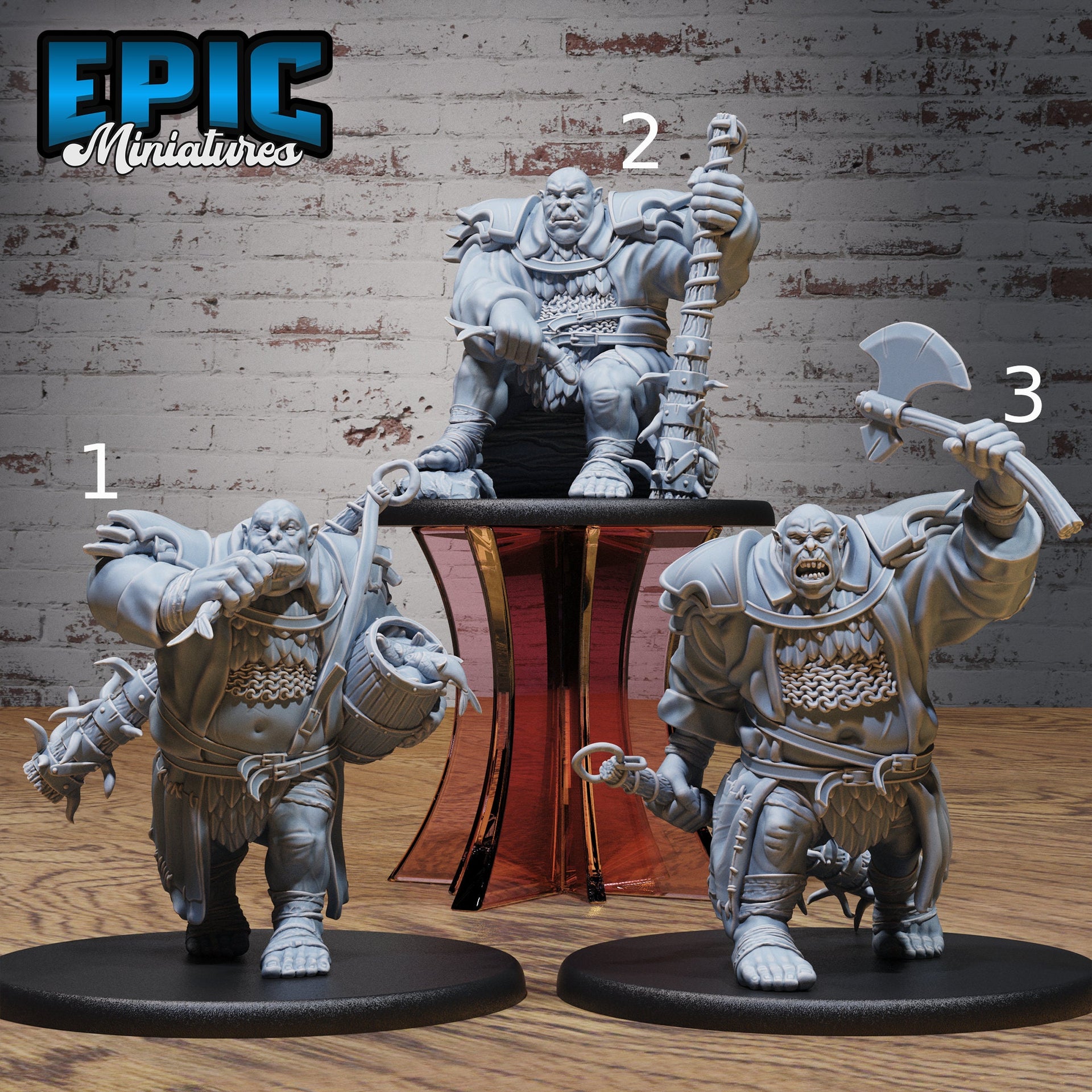 Docks Ogre - Epic Miniatures | 32mm | Sinister Harbor | Sailor | Swashbuckler | Orc | Mercenary