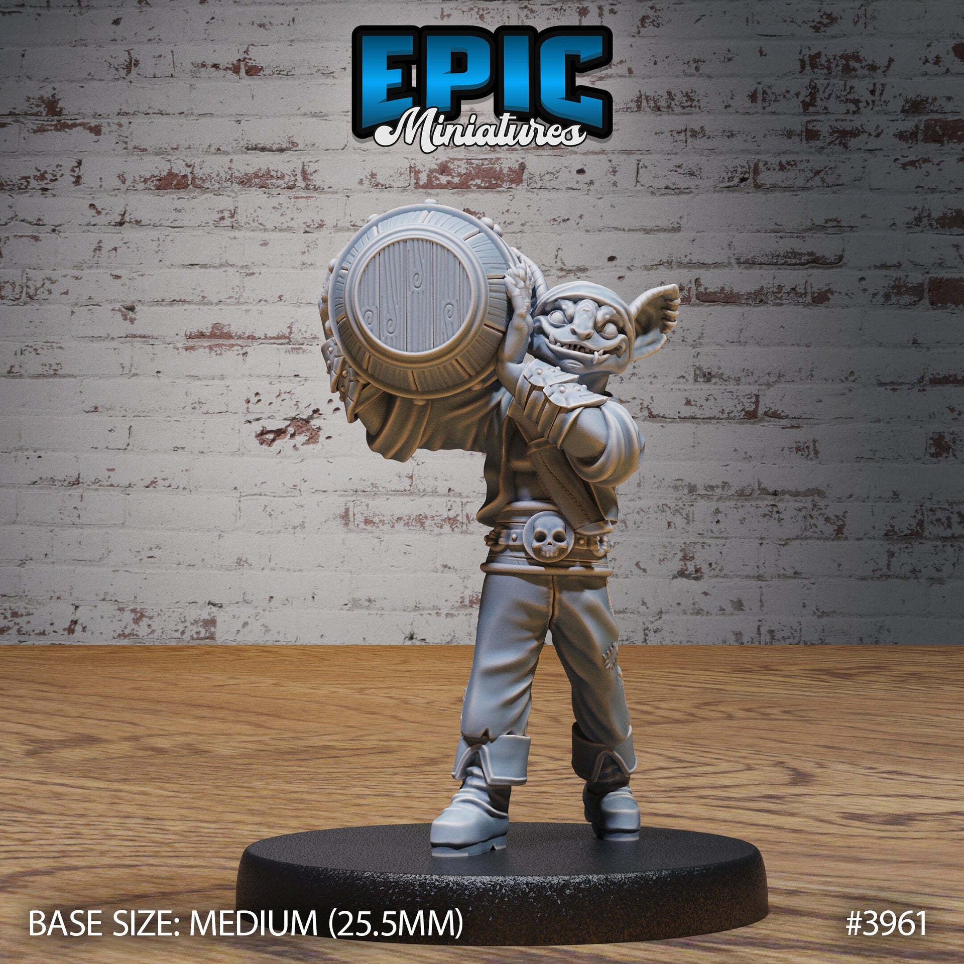 Kobold Pirate crew - Epic Miniatures | 32mm | Sinister Harbor | Bard | Sailor | Gunslinger