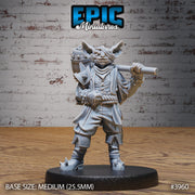 Kobold Pirate crew - Epic Miniatures | 32mm | Sinister Harbor | Bard | Sailor | Gunslinger