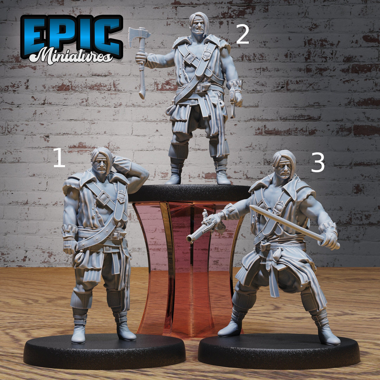 Harbor Worker - Epic Miniatures | 32mm | Sinister Harbor | Pirate | Sailor | Bandit