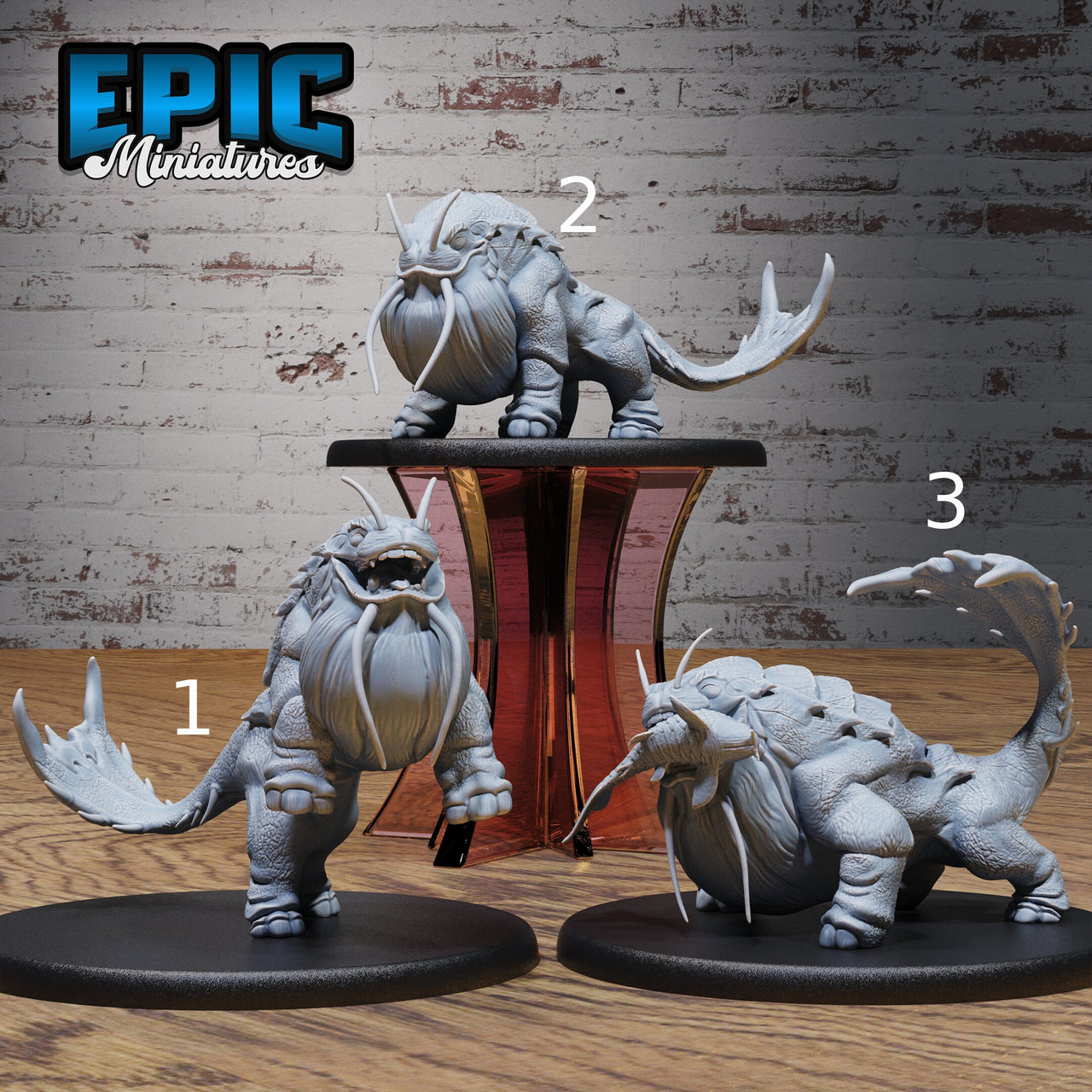 Whale Cat - Epic Miniatures | 32mm | Sinister Harbor | Sea Monster | Shark