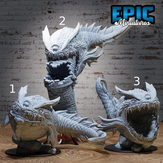 Void Leviathan - Epic Miniatures | 32mm | Sinister Harbor | Sea Monster | Gargantuan | Demon | Psychic