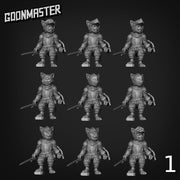 Cat Knight - Goonmaster | Miniature | Wargaming | Roleplaying Games | 32mm