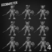 Cat Knight - Goonmaster | Miniature | Wargaming | Roleplaying Games | 32mm