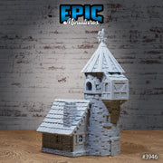 Lighthouse Tower- Epic Miniatures | Sinister Harbor | D&D | Wargaming | Roleplaying Games | 28mm | Hut | House