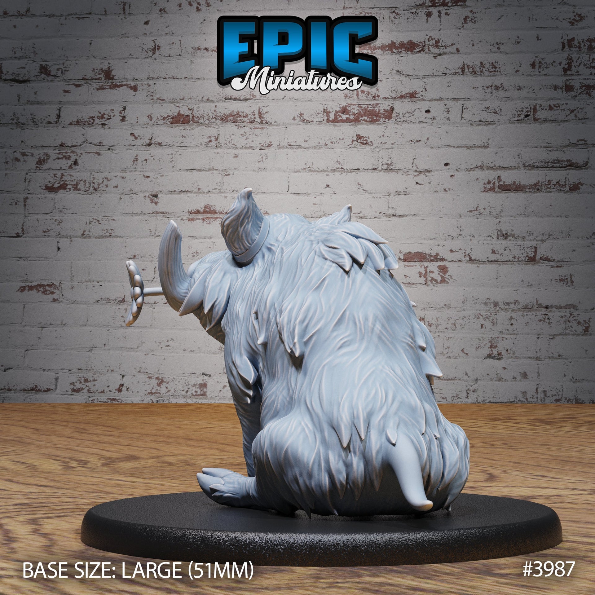 Boar - Epic Miniatures | 32mm | Festival Village | Pig | Merchant | Shop | Beer | Keg