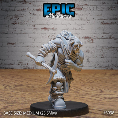 Orc Villagers- Epic Miniatures | 32mm | Festival Village | Brewer | Cook | Blacksmith | Farmer | Bard | Accordion