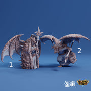 Drekon Seer Elder - Arcane Minis | 32mm | Dragon Folk | Sorcerer | Wizard