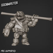 Turtle Samurai Army - Goonmaster | Miniature | Wargaming | Roleplaying Games | 32mm | Fighter | Warrior | Monk | Army | Warband