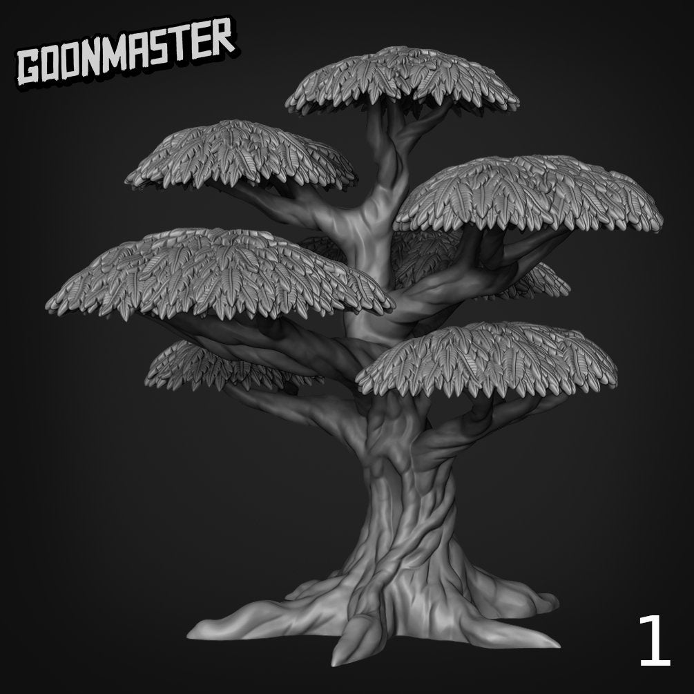 Woodland Tree - Goonmaster | Bunny Brigade Miniature | Wargaming | Roleplaying Games | 32mm | Forest