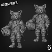 Cat Knight - Goonmaster | Miniature | Wargaming | Roleplaying Games | 32mm