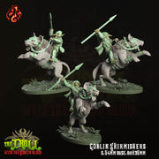 Goblin Skirmishers, Wolf Calvary - Crippled God Foundry - The Tainted Chapel | 32mm | Raider | Archer | Champion