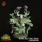 Blirta, Half-troll Druid - Crippled God Foundry - The Tainted Chapel | 32mm | Sorcerer | Witch