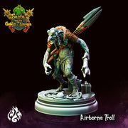 Airboprne Troll - Crippled God Foundry - The Tainted Chapel | 32mm | Steampunk | Pilot