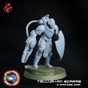 Tellurian Scarab, Space Elf Heavy Trooper- Crippled God Foundry - Echoes of the Void | 32mm | Scifi | High Elf Fleet