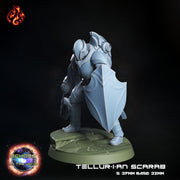 Tellurian Scarab, Space Elf Heavy Trooper- Crippled God Foundry - Echoes of the Void | 32mm | Scifi | High Elf Fleet