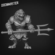 Lion Warrior- Goonmaster | Legendary Lions Miniature | Wargaming | Roleplaying Games | 32mm | Gladiator | Fighter | Barbarian