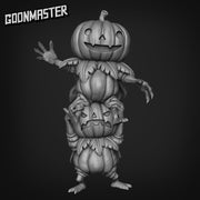 Lumpkin, Little Pumpkin Folk - Goonmaster | Miniature | Spooky Town | Wargaming | Roleplaying Games | 32mm | Jack-o-lantern