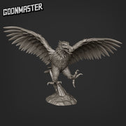 Giant Eagle Rider - Goonmaster | Sky Elves | Miniature | Wargaming | Roleplaying Games | 32mm | Elf | Mount