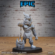 Fire Dwarf - Epic Miniatures | Elemental Lands | 28mm | 32mm | Barbarian | Fighter | Cooking